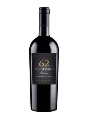 Rượu Vang Ý 62 Anniversario Primitivo di Manduria DOP Riserva
