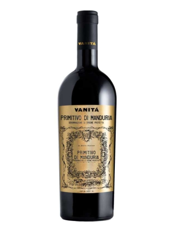 Rượu vang Ý Vanitá Primitivo di Manduria Vendemmia 2019