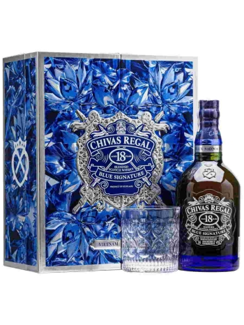 Chivas Regal Blue Signature 18 Y.O Hộp Quà