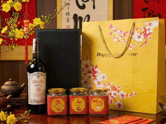 set hộp quà tết 003