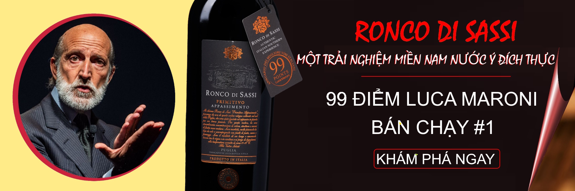 Rượu Vang Ronco Di Sassi
