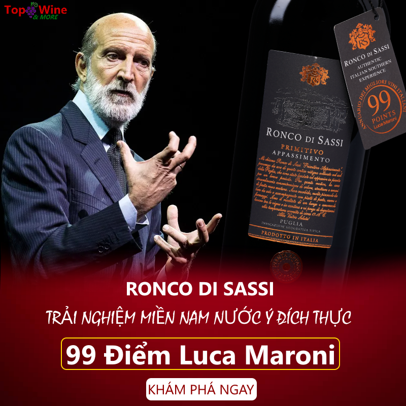 Rượu vang ronco di sassi 