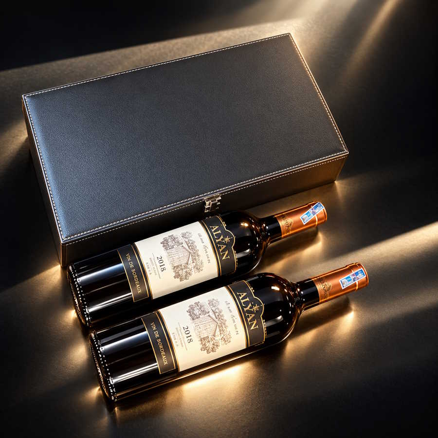 Set Vang Đỏ Chile cao cấp Alyan Gran Reserva Shiraz